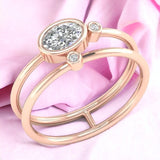 Allure Rose Gold Ring