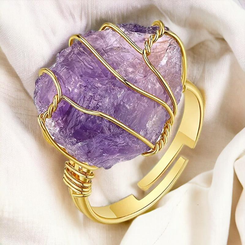 Amethyst Splendor Ring