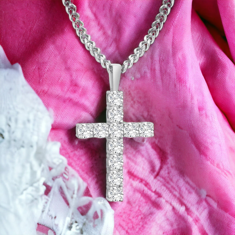 Angel's Whisper Cross Necklace