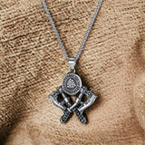 Axe Eye Viking Necklace