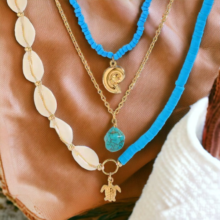 Boho Rustic Chic Layered Necklace