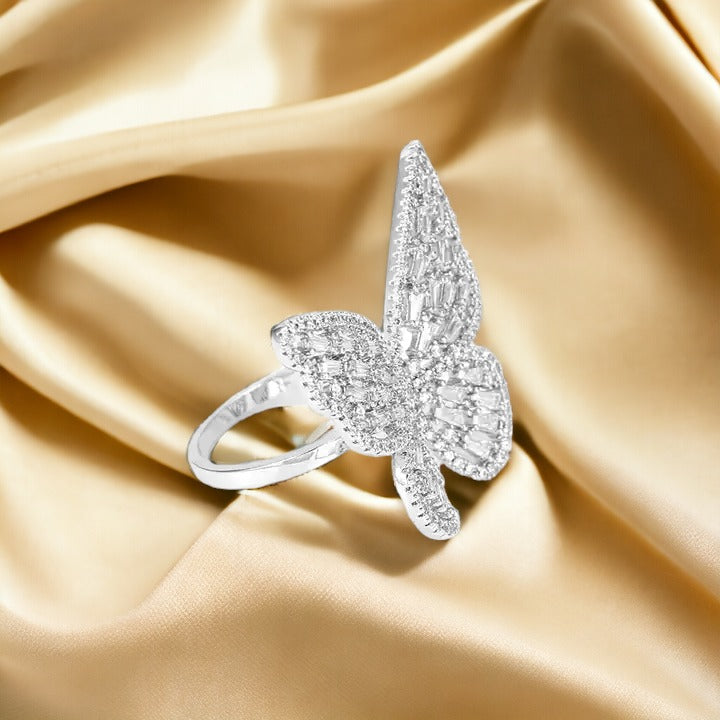 Butterfly Paradise Ring Silver