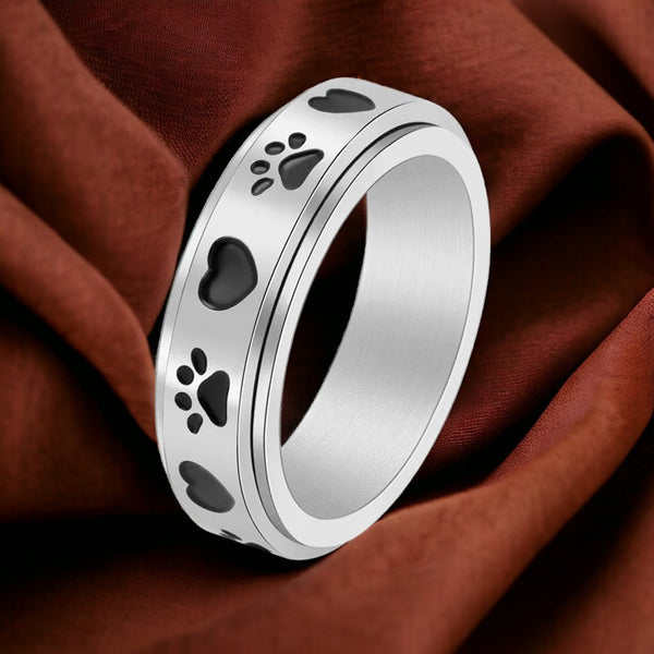 Cherished Paw Print Ring