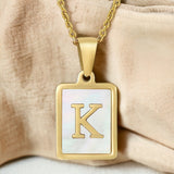 Chic Character Initial Necklace