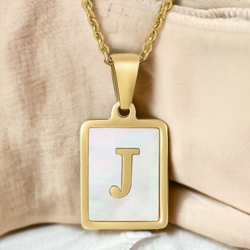 Chic Character Initial Necklace