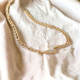 Dazzling lighting Strike Necklace