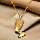 Gold Egyptian Artistry Necklace