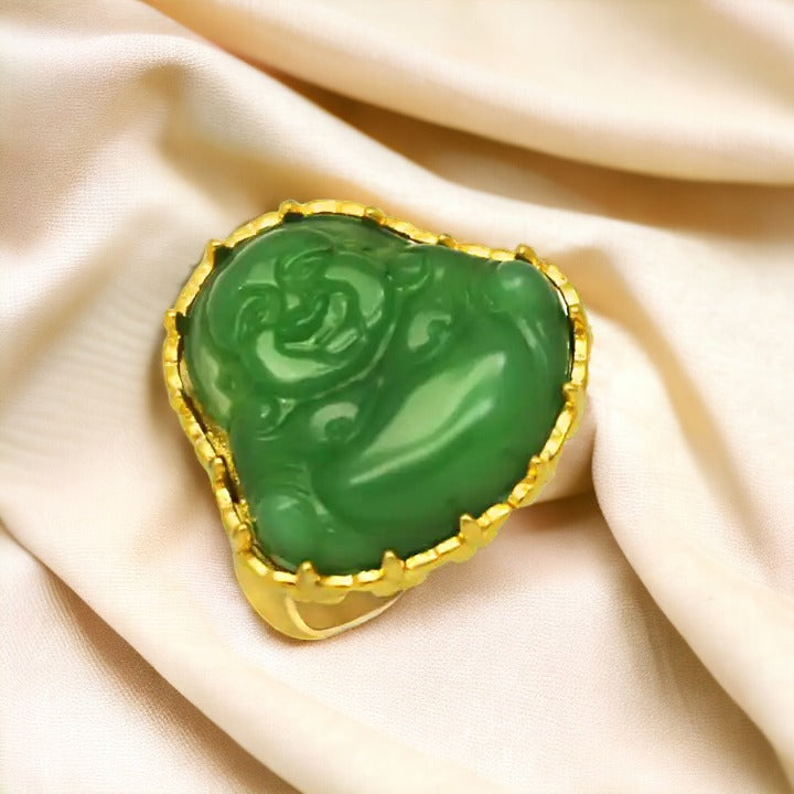 Emerald Buddha Ring