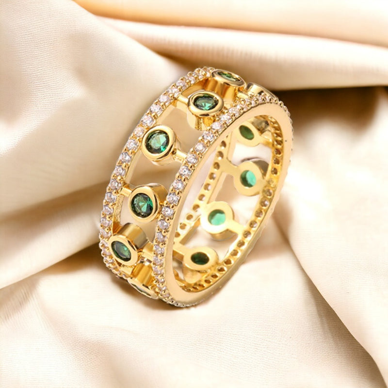 Emerald Fantasy Ring