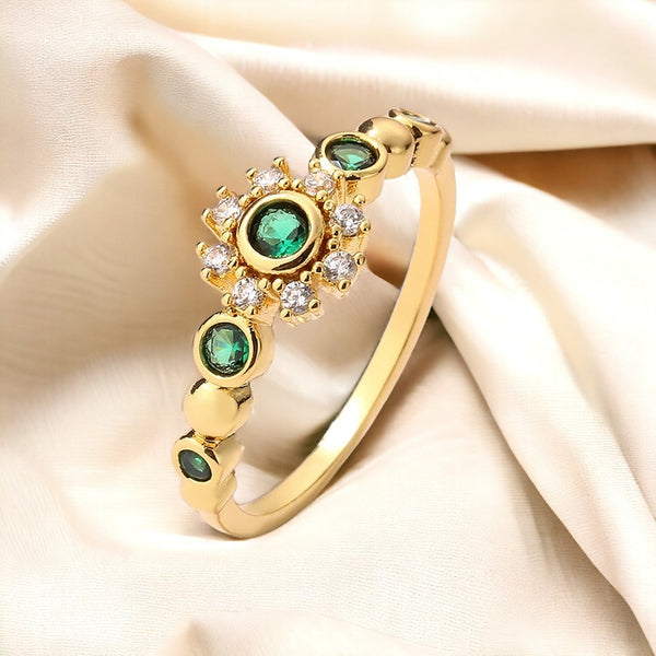 Emerald Harmony Ring