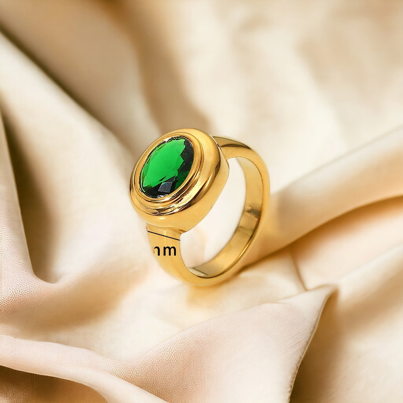 Emerald Radiance Ring