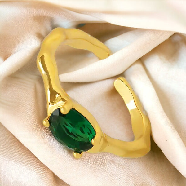 Emerald Symphony Ring