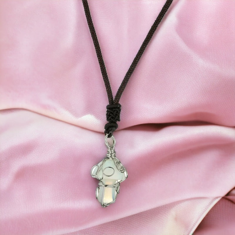 Enchanting Forest Mushroom Necklace