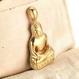 Enlightened Buddha Gold Necklace