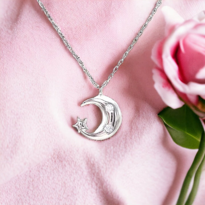 Eternal Lunar Silver Necklace