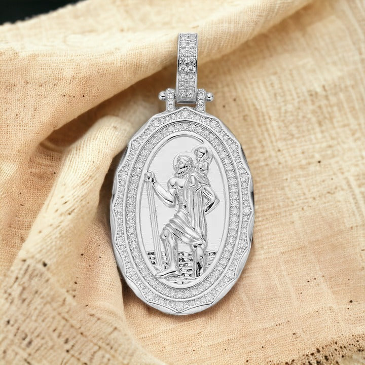 Explorer Silver St-Christopher Necklace