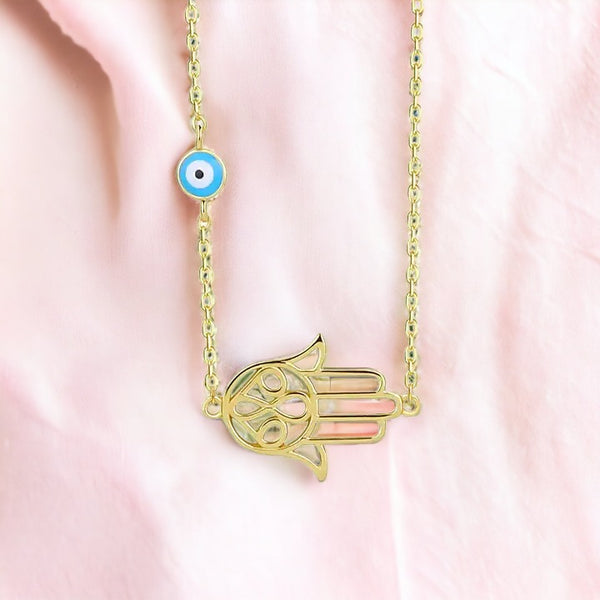 Fabled Glance Evil Eye Necklace