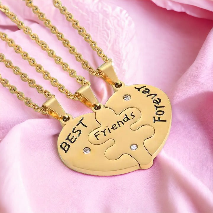 Friendship Tales Trio Necklace