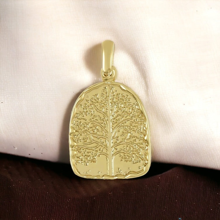 Gold Mystical Tree of Life Necklace