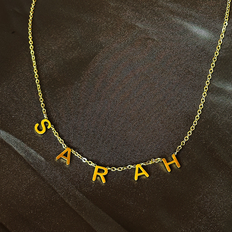 Gold-Plated-Separate-Letter-Name-Necklace