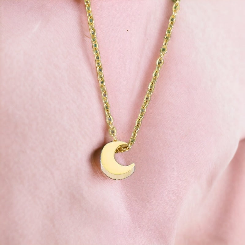 Gold Sublime Moonlight Necklace