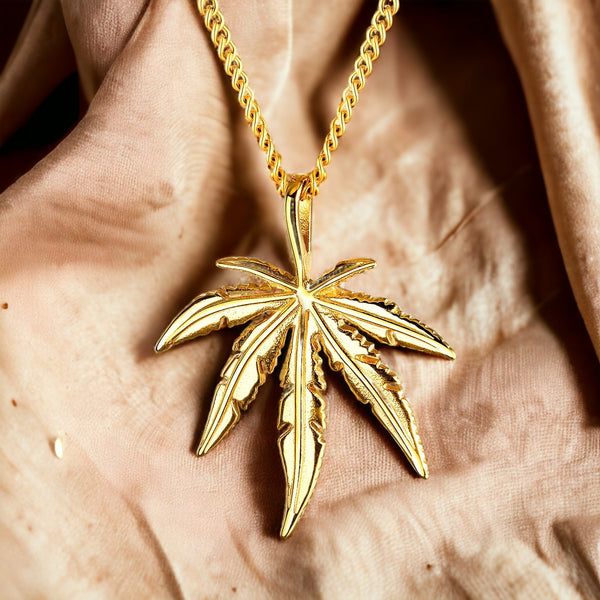 Golden Leaf Necklace