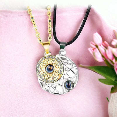 Heavenly Moon Gold Necklace