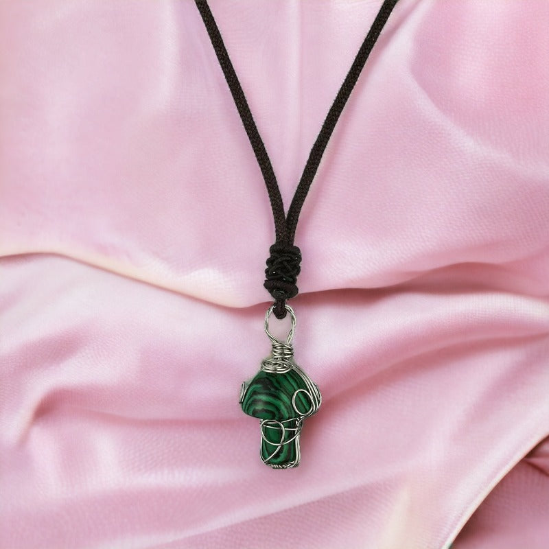 Hidden Grove Mushroom Necklace