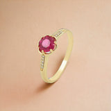 Hot Pink Harmony Ring