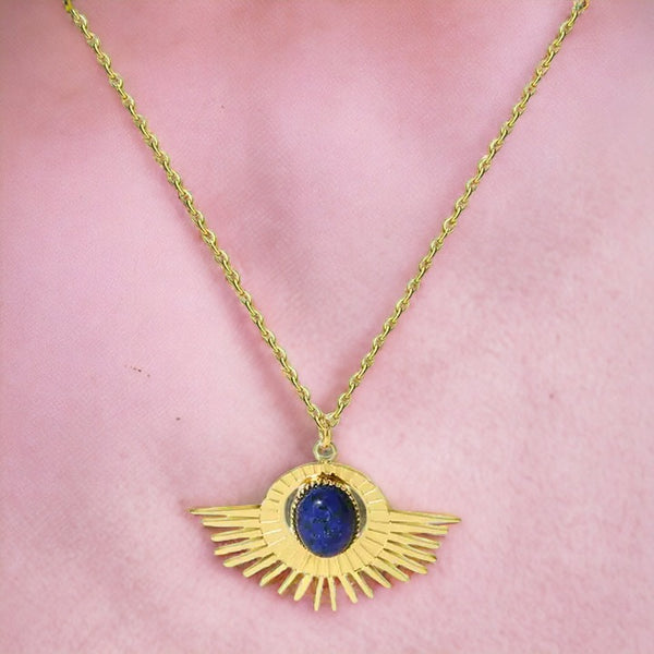 Lapis Sky Whispers Necklace