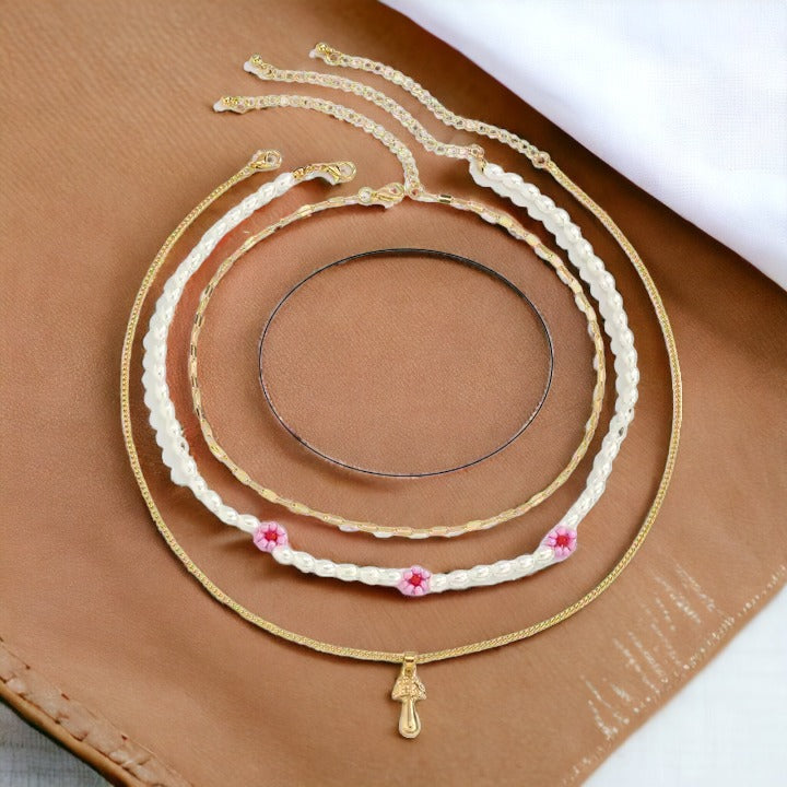 Layered Beach Vibe Boho Necklace