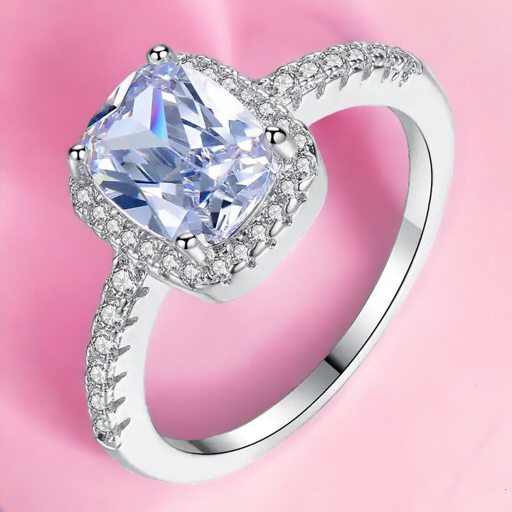 Light Blue Sapphire Ring