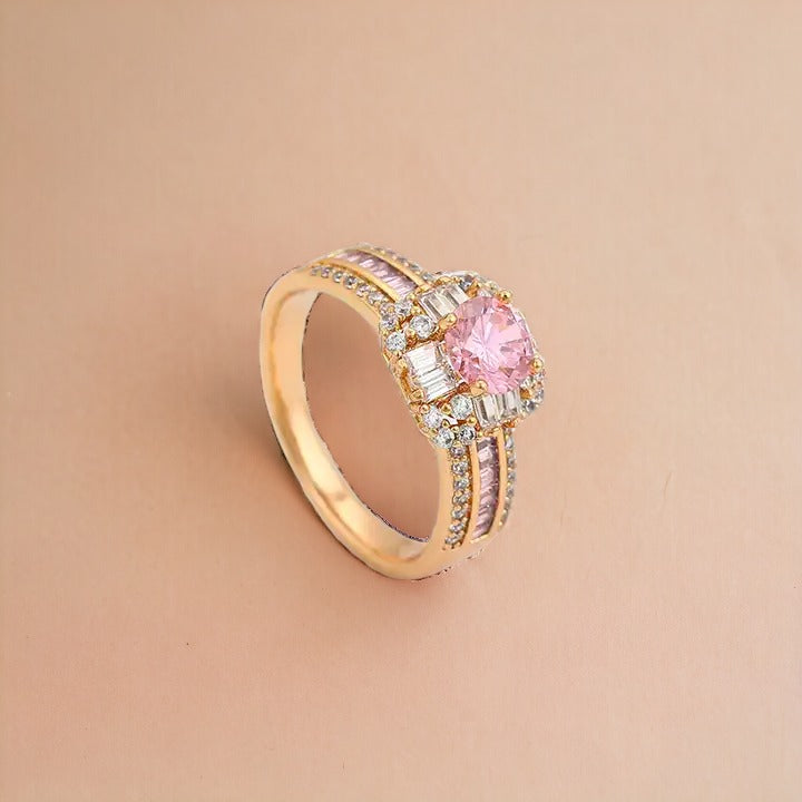 Lotus Pink Whisper Ring