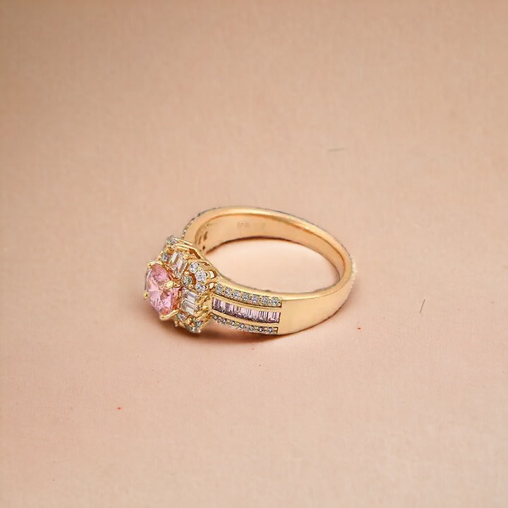 Lotus Pink Whisper Ring