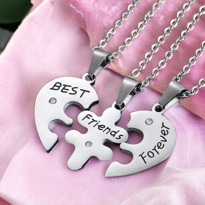 Loyal Trio Best Friend Necklace