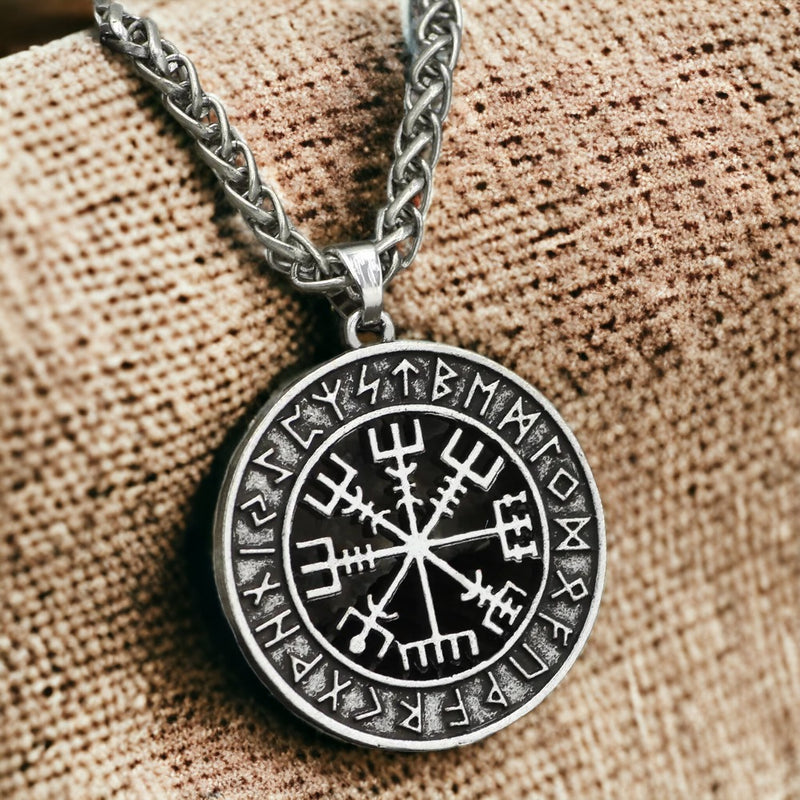 Midgard Wheel Viking Necklace