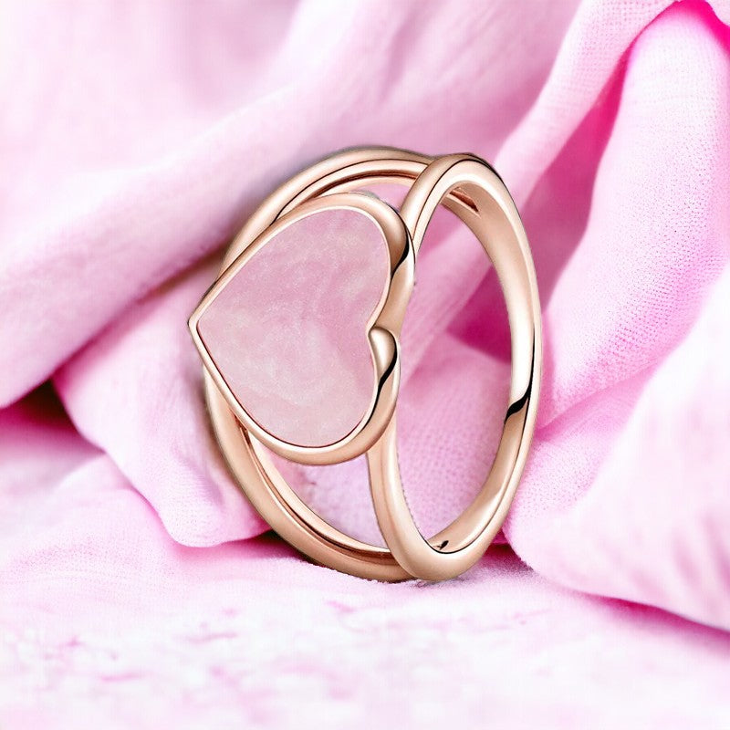 Modern Rose Gold Ring