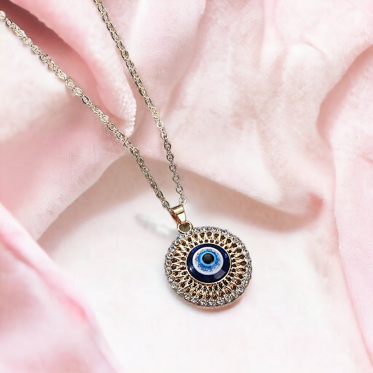 Mystic Blue Eye Necklace