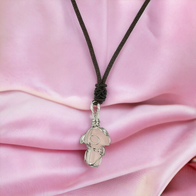 Natural Dreamy Mushroom Necklace