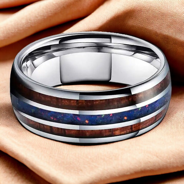 Polished Tungsten Ring