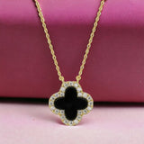 Prosperity Clover Gold Necklace