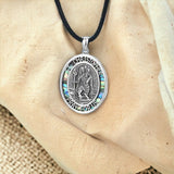 Protection Silver St Christopher Necklace