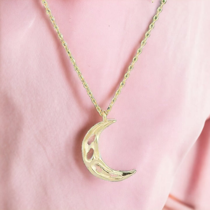 Radiant Lunar Cycle Necklace