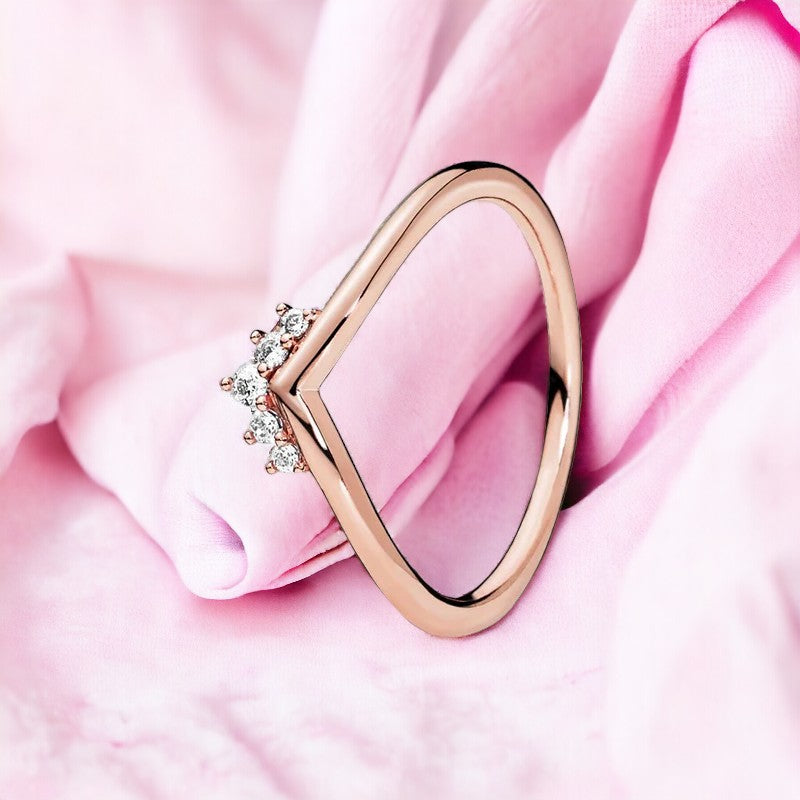 Romantic Rose Gold Ring