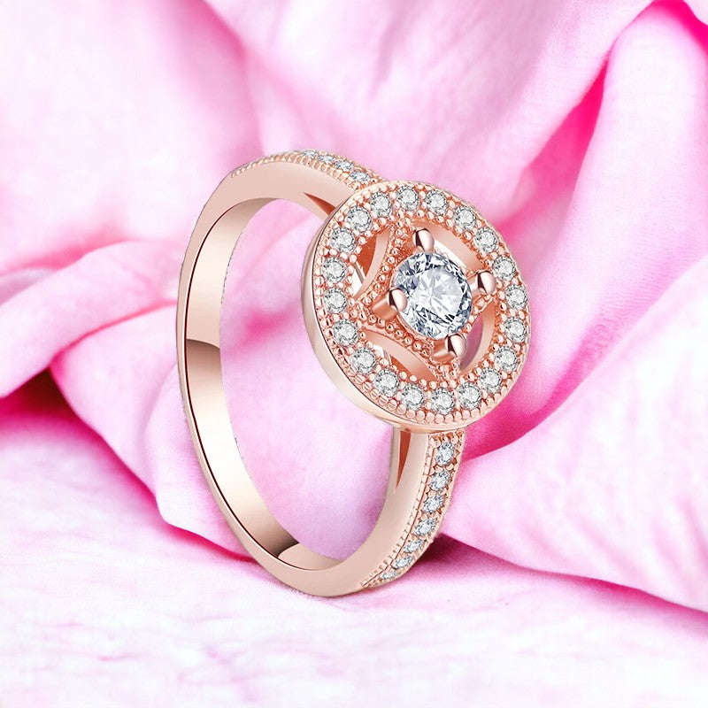 Rose Gold Aurora Ring