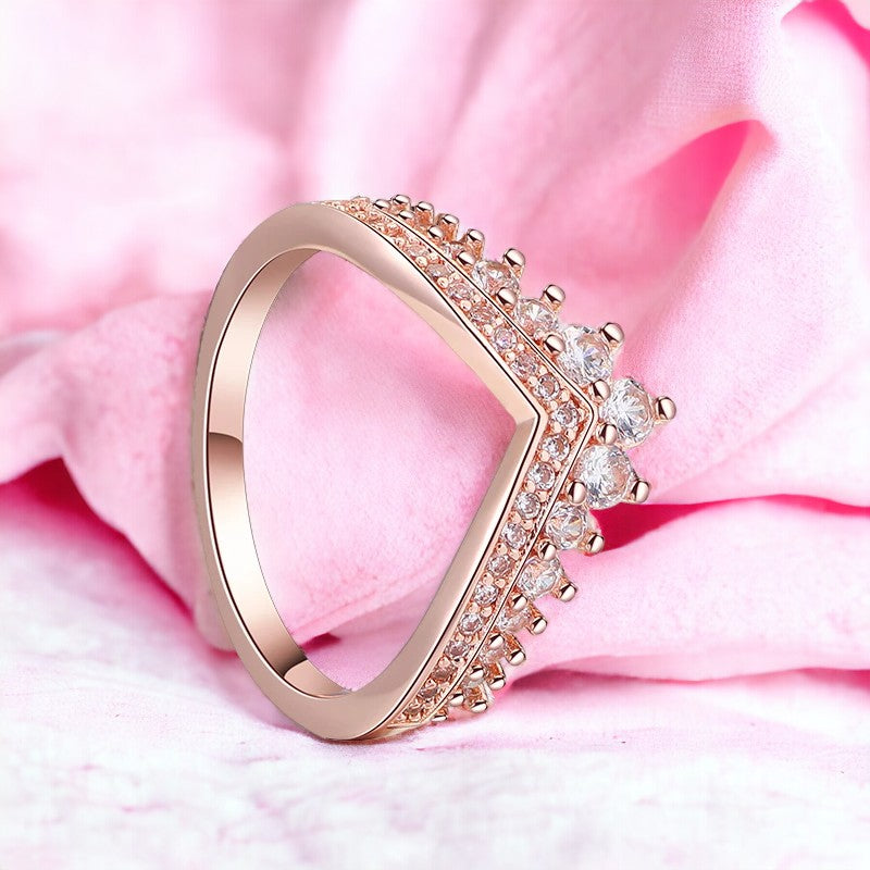 Rose Gold Enigma Ring