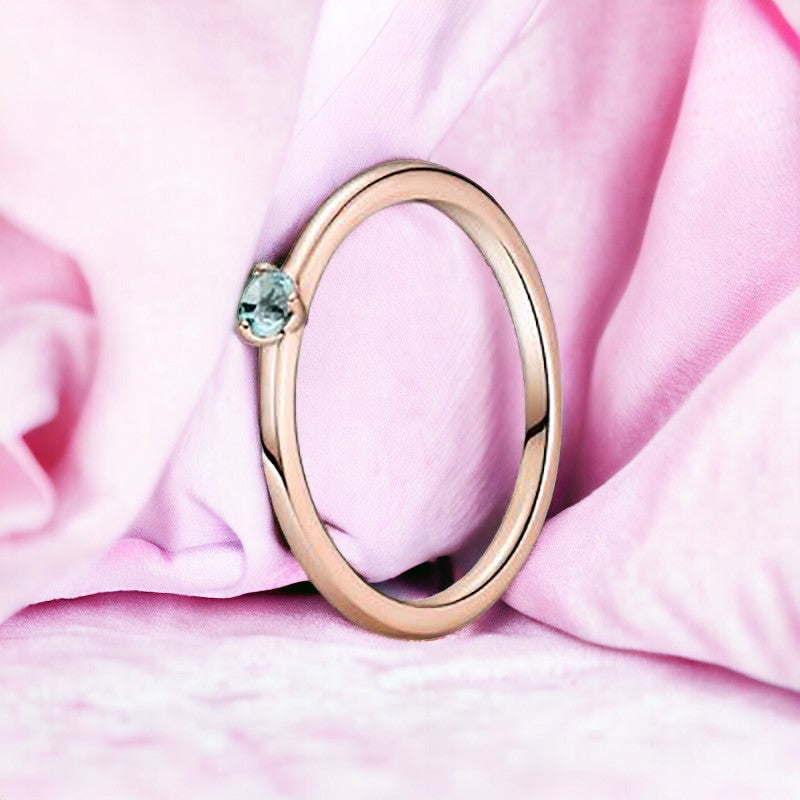 Rose Gold Heiress Ring