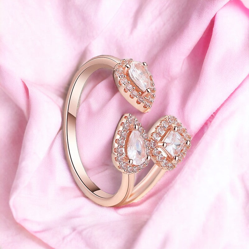 Rose Petal Gold Ring