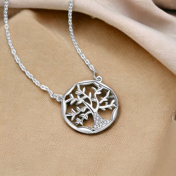 Silver Tree Necklace