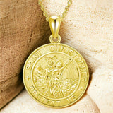 Golden Journeyman St-Christopher Necklace